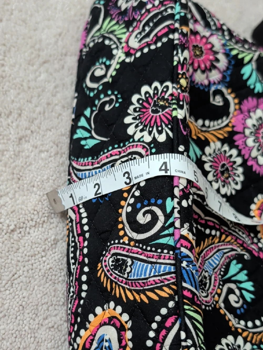Vera Bradley Laptop Messenger Bag In Bandana Swirl